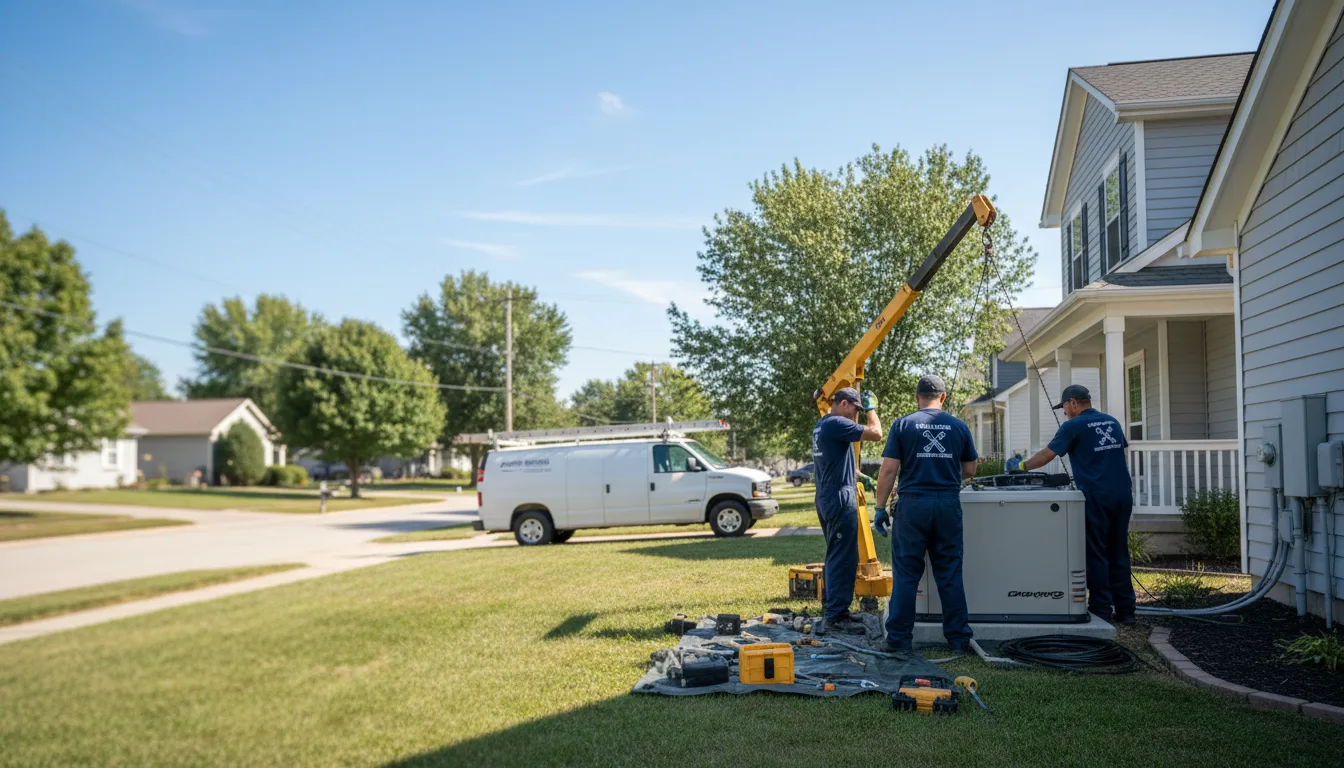 Generator Installation in Williamsport, IN near me